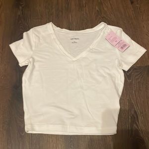NWT Cropped Tee